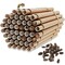 Bright Creations Mason Bee Nesting Tubes Refills (8mm & 10mm, 100 Pack, 50 Each)